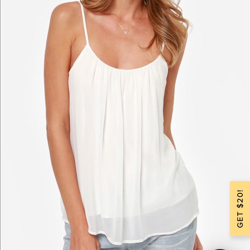 Lulu’s ivory top
